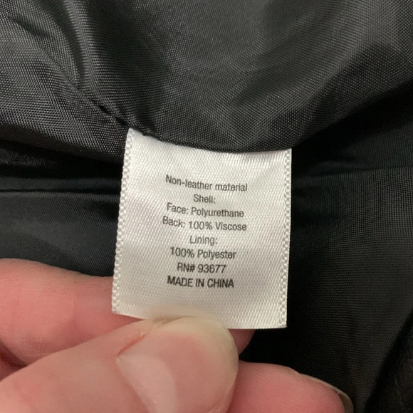 A.N.A. Vegan Moto Jacket M - Picture 6 of 10